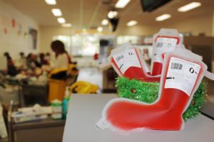 Giving the gift of blood this Christmas