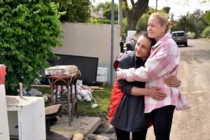 Helping women recover following floods