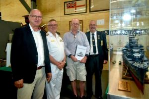 Flagship model docks at Seaworks