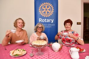 Tea party for cancer support