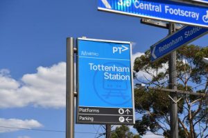 Temporary car parks open at Tottenham Station