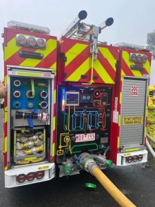 Restaurant fire in Footscray Market