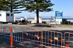 Altona Pier works officially under way
