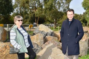 Exploring nature in guided tour