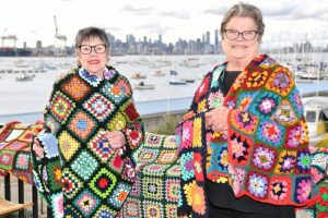 Crocheted for the homeless