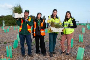 Planting for National Tree Day