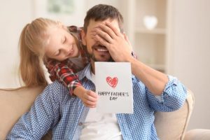 Shower dad with love