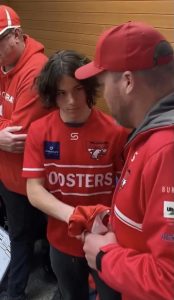 Senior debut for 14-year-old