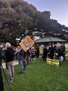 Techno Park residents said they ‘will win’ as they march to council