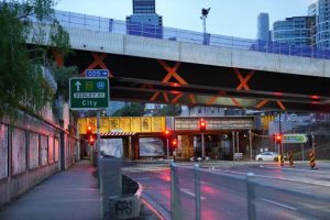 Wurundjeri Way works crack on