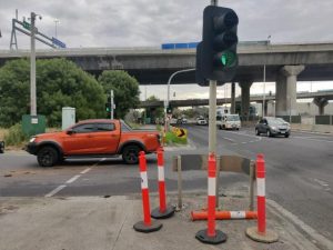 Bike path frustration