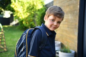 Survivor starts school