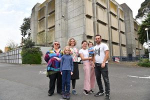 Pop-up picnic for old hospital site