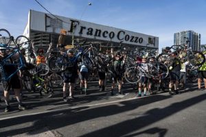 Critical Mass ride in to protest for safer roads