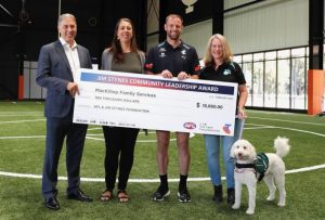 Docherty’s doggy donation