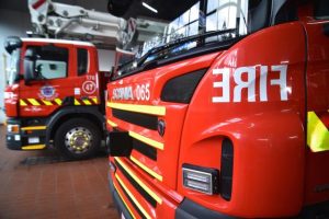 West Gate Bridge truck fire