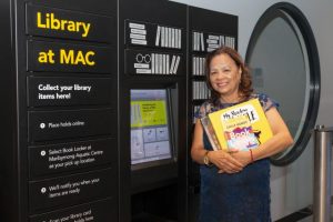 New library book locker installed