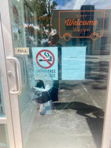 Welcome wagon robbed