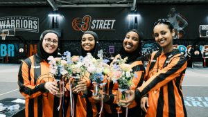 History making referees hold court