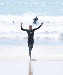 Noah’s surf coast swim success