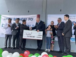 Church gives generously to Footscray SES