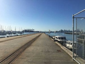 Workshops Pier renovation underway