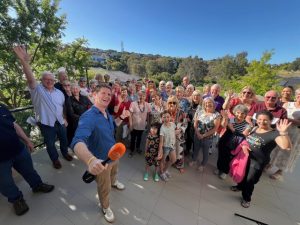 Channel 7’s Sunrise broadcasts live from Rivervue!