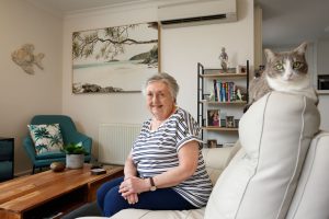 Ann is fitting right in at Amarco Retirement Living Apartments