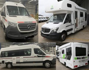 Police search for stolen caravans