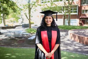 Graduate goes back to school