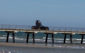 Neeson speeds through Altona in film shoot