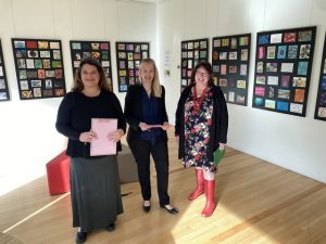 Big exhibition for small artworks