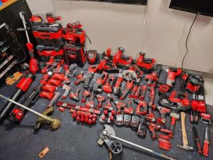 Thieves target tradie tools