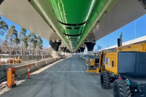 Veloway defended as tunnel nears completion