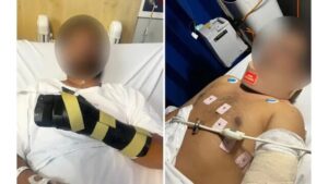 Machete victim grateful for support