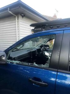 Car vandalism ‘scary’