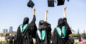 Graduates celebrate at ceremonies