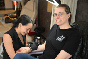 Flash tattoo fundraiser