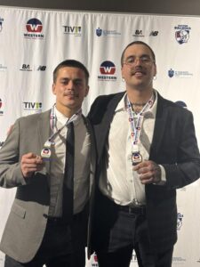 Haines, Stanton share division 2 medal