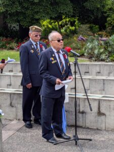 Rain falls to stop Remembrance Day in Footscray