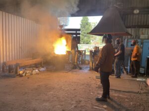 The foundry floor shapes more than metal