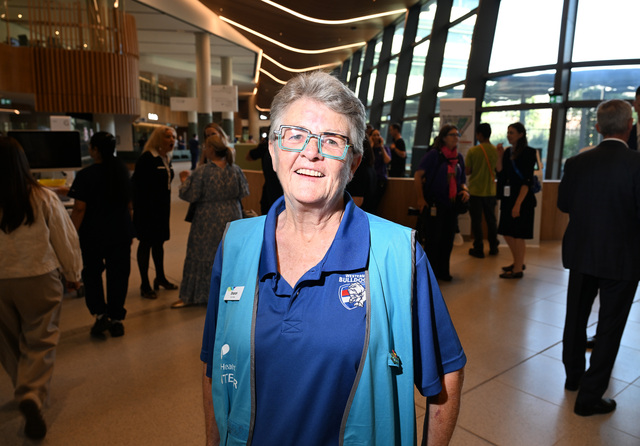 Volunteer hails new hospital