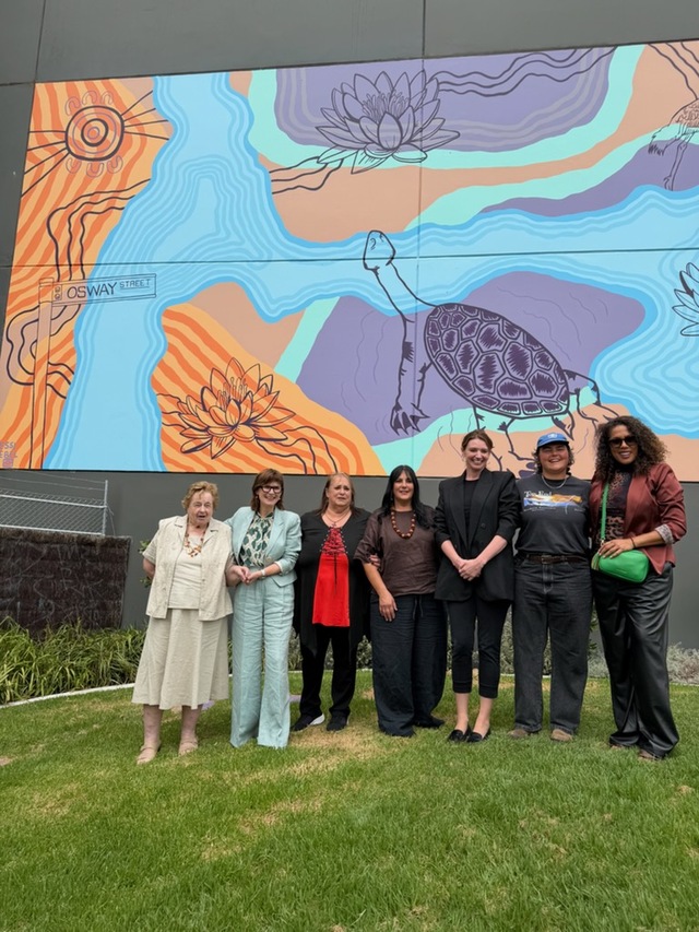 Aunty Marge honoured with mural