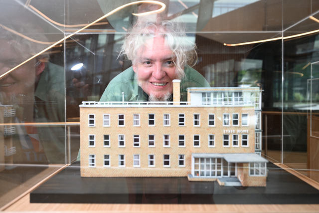 Miniatures connect old hospital to new