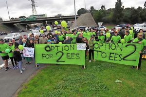 Spotswood, South Kingsville residents rally against Western Distributor
