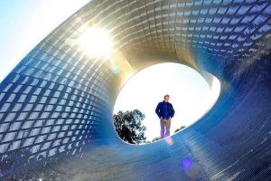 Pipedreams artwork a warm welcome to Maribyrnong parklands