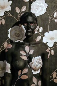 Body paint exhibition highlights domestic violence plight