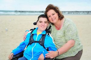 Life’s a beach for Alex