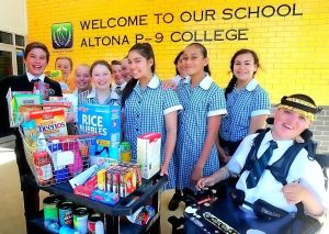 Altona students bring Christmas cheer to homeless youth