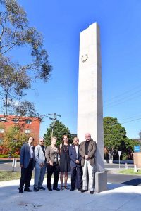 Stolen plaques replaced and memorial restored for Anzac Day